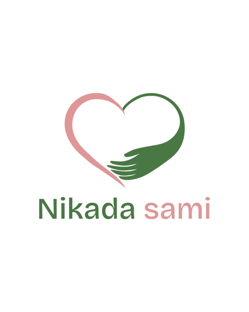 Logo projekta Nikada sami